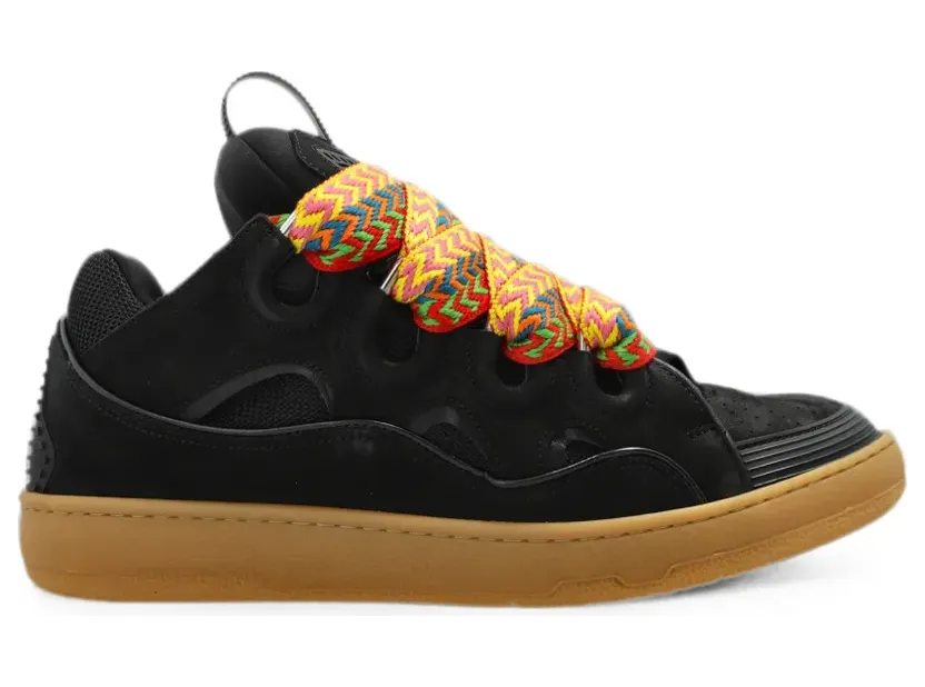 Lanvin Curb Sneakers mit Oversized-Spitze – Schwarz (FUSKDK12DRA3P26F)