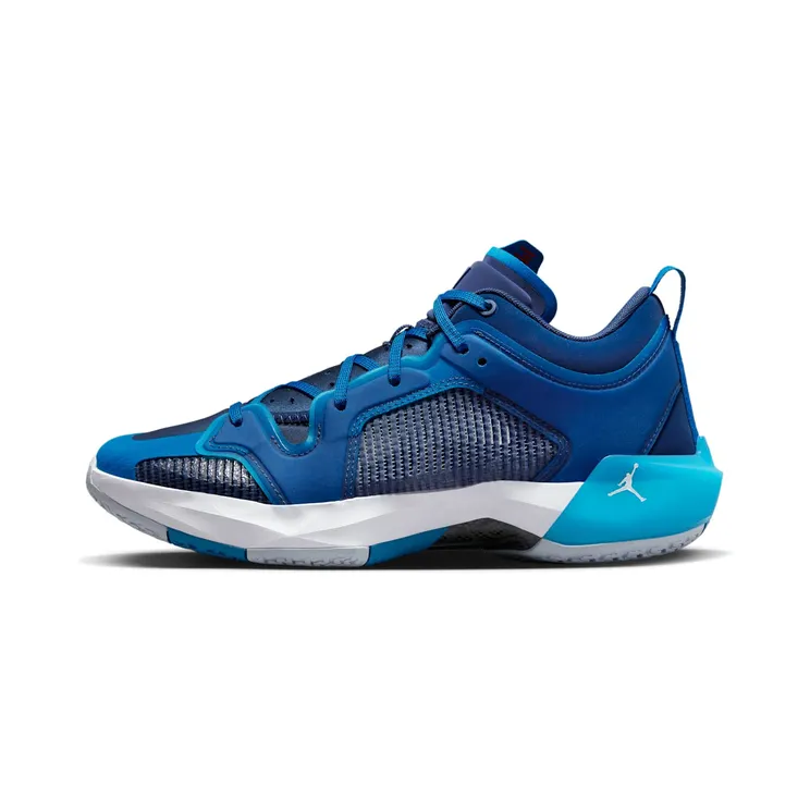 Jordan 37 Low Fraternity “Military Blue / Midnight Navy / True Red / White” (DV9909-401)