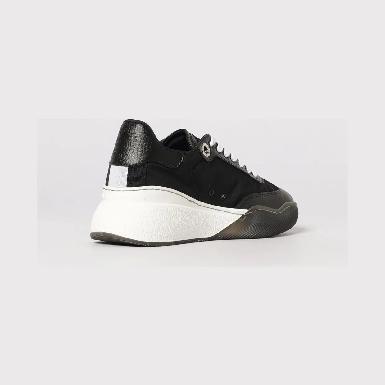 Stella McCartney Recycled Fabric Sneakers Black (810612E002621000) (2)