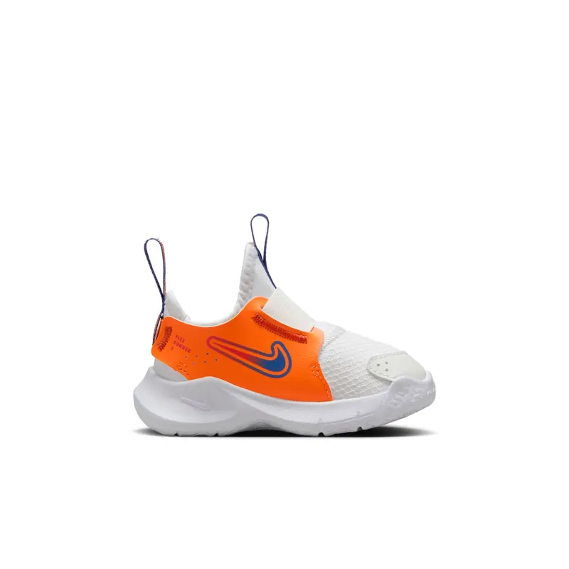 Nike Flex Runner 3 White Total Orange Team Orange Astronomy Blue (FN1478-101)