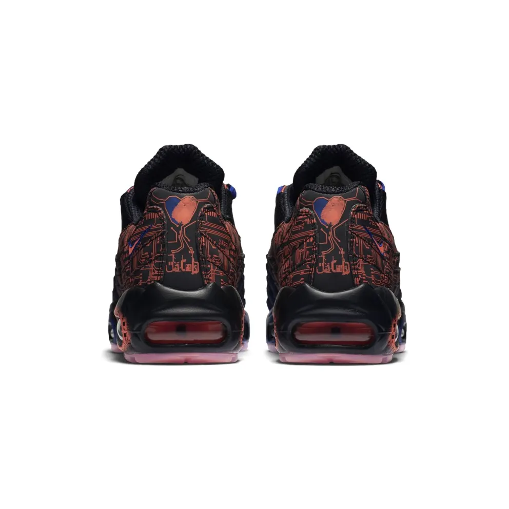 Nike Air Max 95 Doernbecher (GS) Black/Black-Bright Crmsn-Rcr Bl (839166-064)