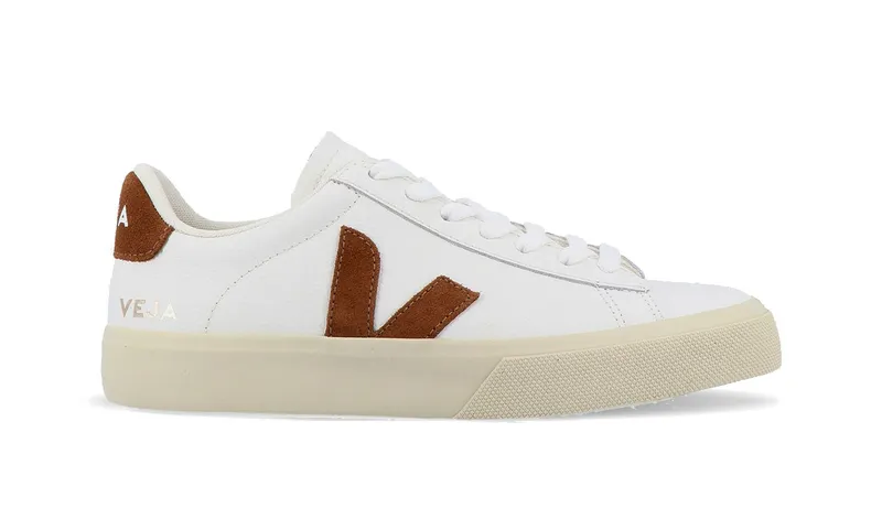 Veja Campo Leather White Cognac (CP0521058A)