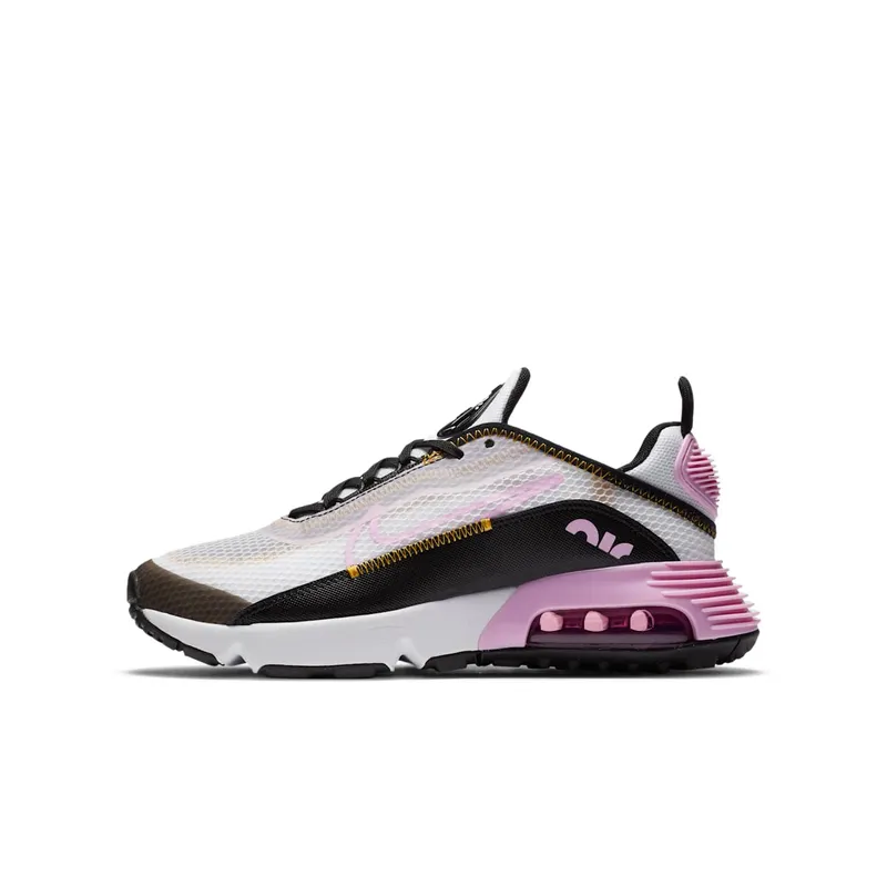 Nike Air Max 2090 White Light Arctic Pink (GS) White/Black/Dark Sulfur (CJ4066-104)