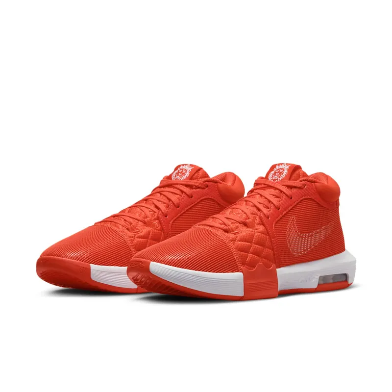 Nike LeBron Witness 8 TB Team Orange White (FB9944-800)