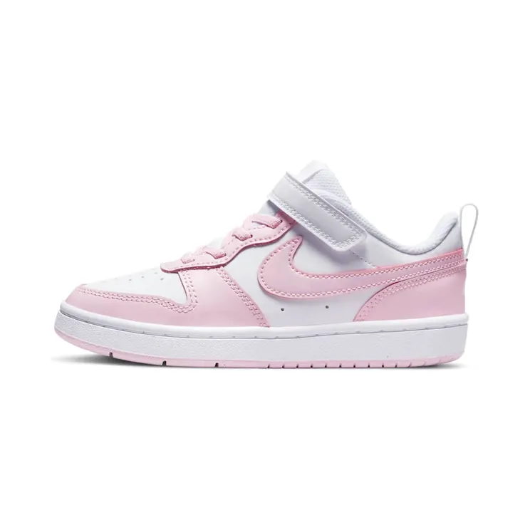Nike Court Borough Low 2 “White / Pink Foam” (DQ0473-100)