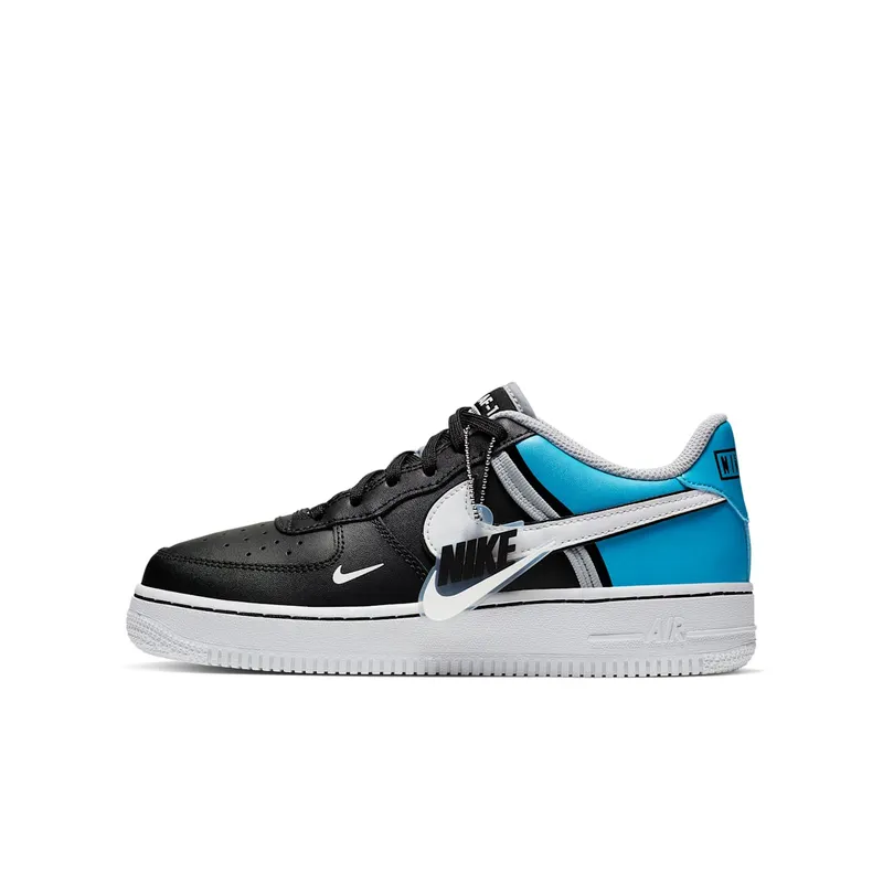 Nike Air Force 1 LV8 2 Light Blue Current (GS) Light Blue Current/Black/White (CI1756-001)