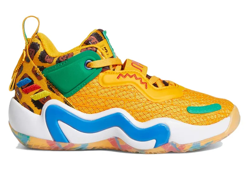adidas D.O.N. Issue #3 LEGO Yellow Spida (PS) (GZ5517)