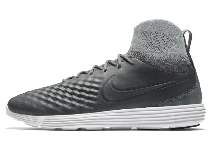 Nike Lunar Magista II 2 Flyknit Dark Grey/Dark Grey-Wolf Grey