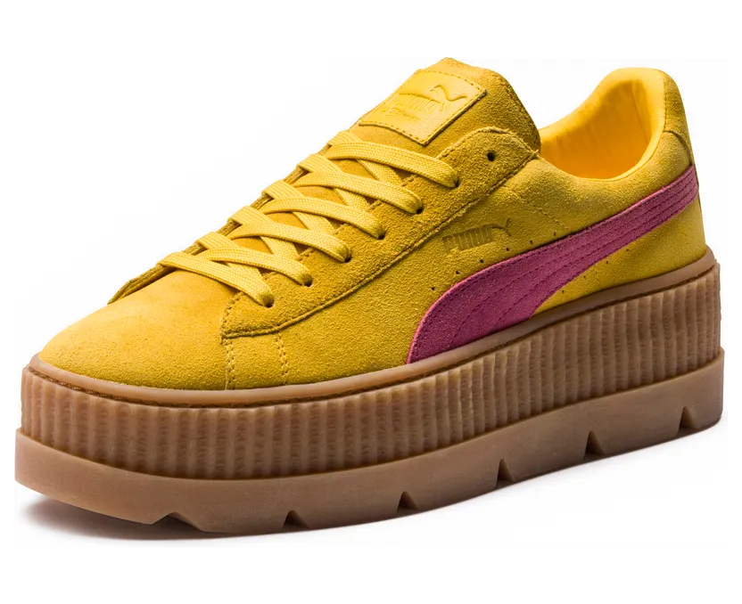 Puma Cleated Creeper Rihanna Fenty Suede Lemon (W)