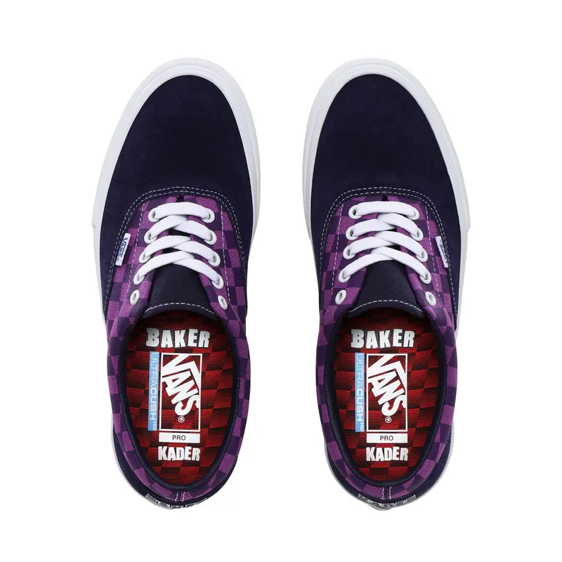 Vans Era Pro Baker Kader Kader/Purple Check (VN0A45JASWA)