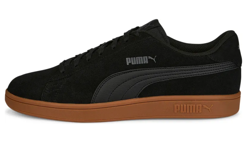 Puma Smash V2 brede Grijs/Zwart (386436-15)