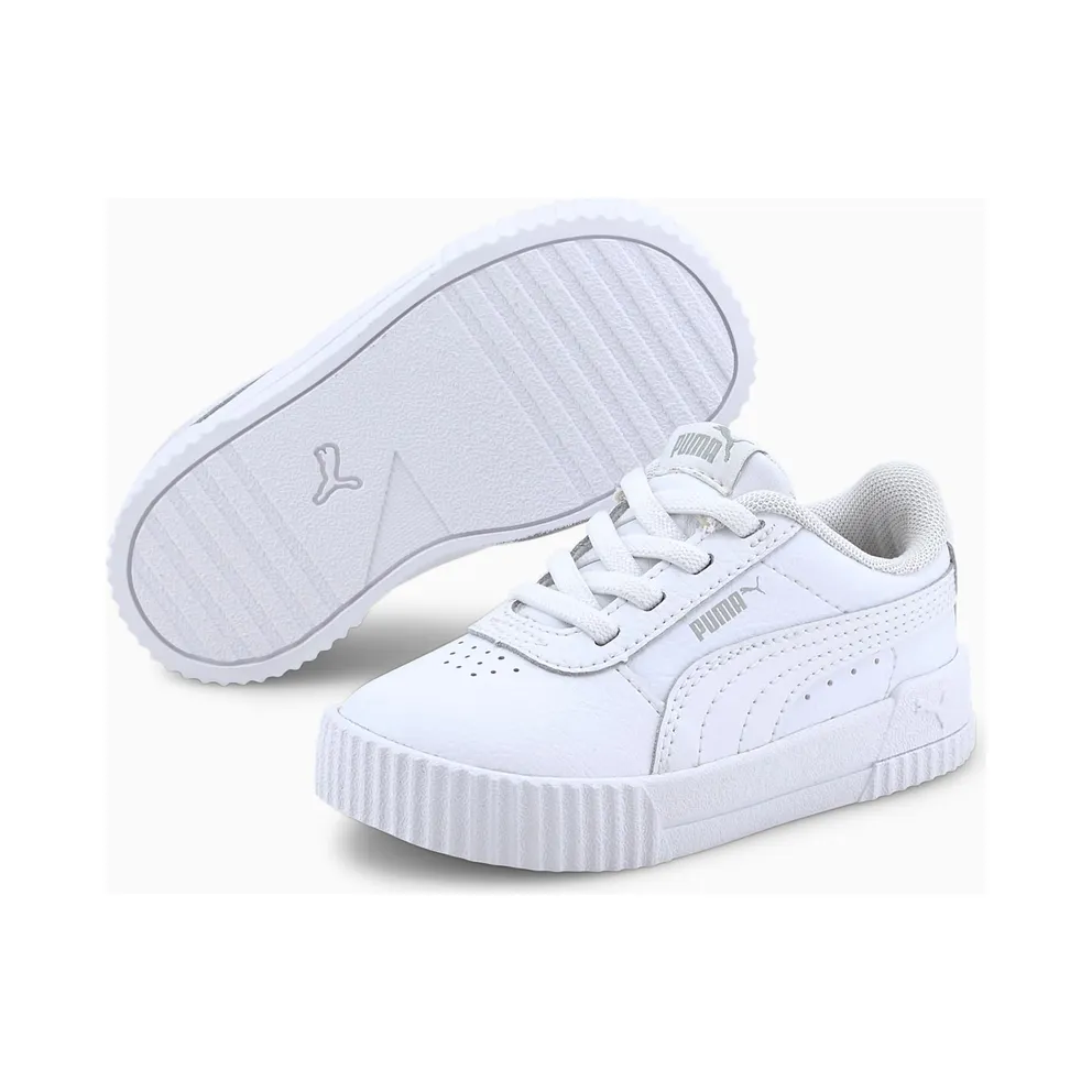 PUMA Carina Babies’ White/Gray Violet (373604-19)