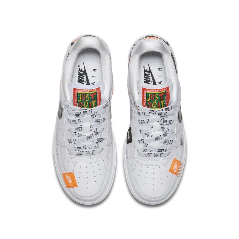 Nike Air Force 1 Low ‘Just Do It Pack’ White (GS) (AO3977-100)