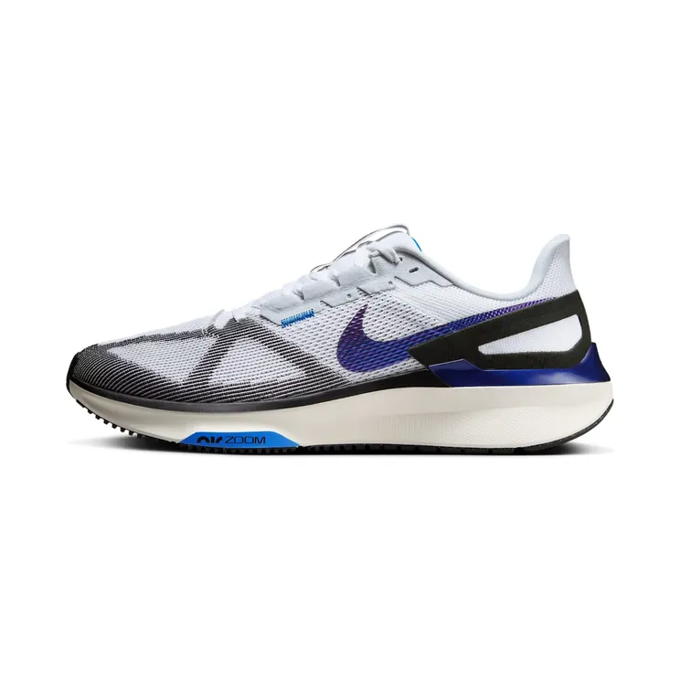 Nike Air Zoom Structure 25 “White / Black / Sail / Photo Blue” (HV5222-100)