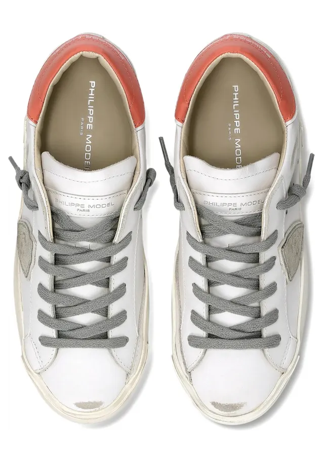 Philippe Model Prsx Triangle-patch “White” (PRLD V033) (3)