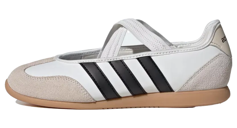 Adidas Womens Barreda Mary Jane “White Black Gum” (JQ2127)
