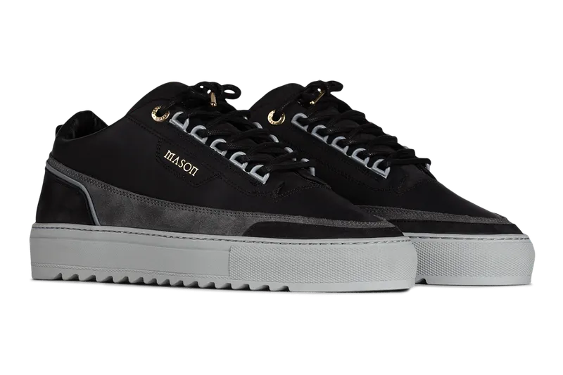 Mason Garments Firenze Gomma/Suede/Nubuck/Reflective Black/Asfalto/Cement (FW20-28D)