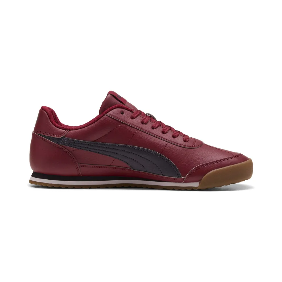 Puma Turino II “Garnet Glow / New Navy / Puma White / Gum” (397452_32)