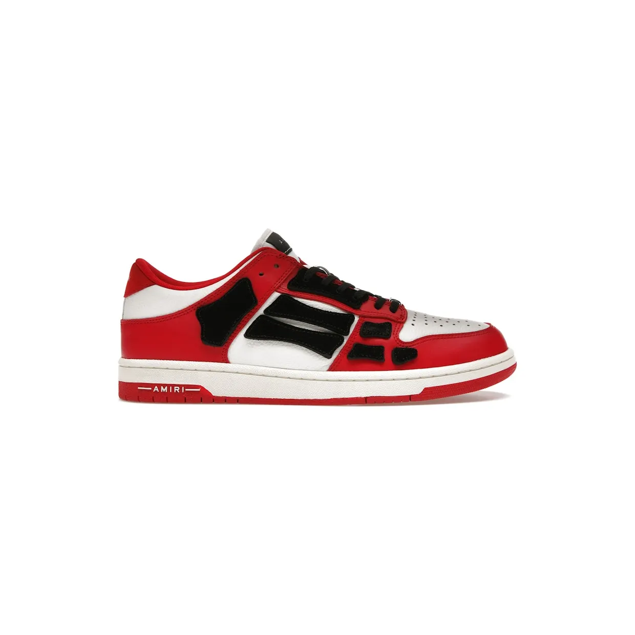 AMIRI Skel Top Low White Red White (AW22MFS003-610)