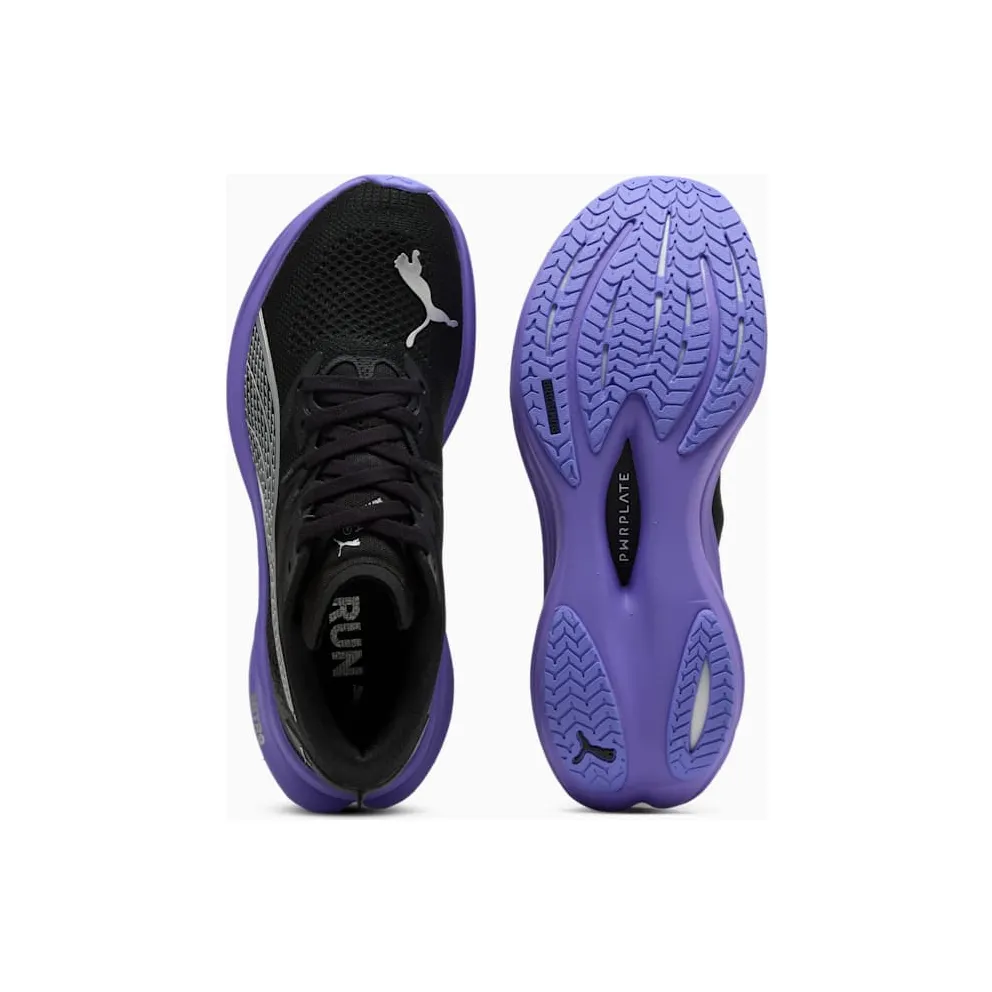 Puma Deviate Nitro 3 Black Dark Amethyst (309708-24)