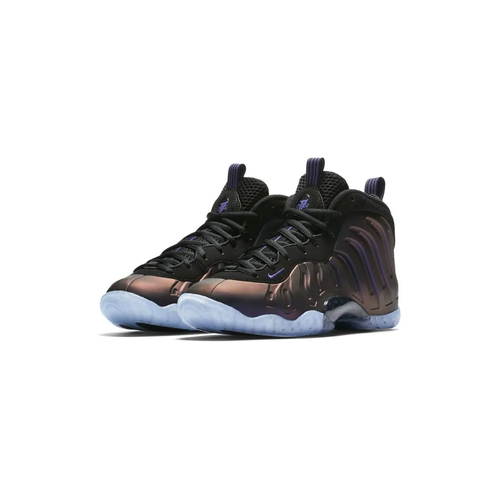Nike Air Foamposite One Eggplant 2017 (GS) Black/Varsity Purple-Varsity Purple (644791-005)