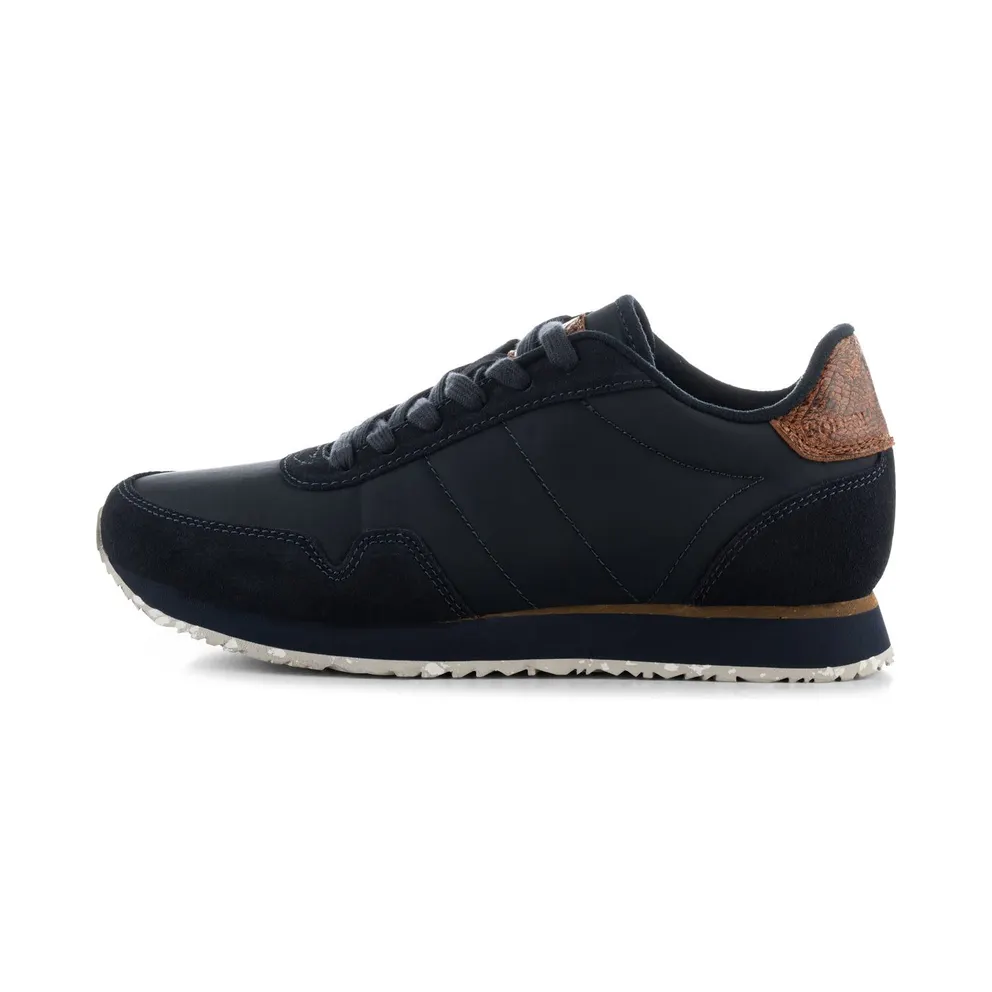 Woden Nora III Leather Dark Navy (WL166 009)