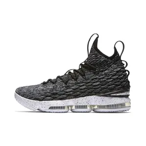 Nike LeBron 15 Ashes “Black / White” (897648-002)