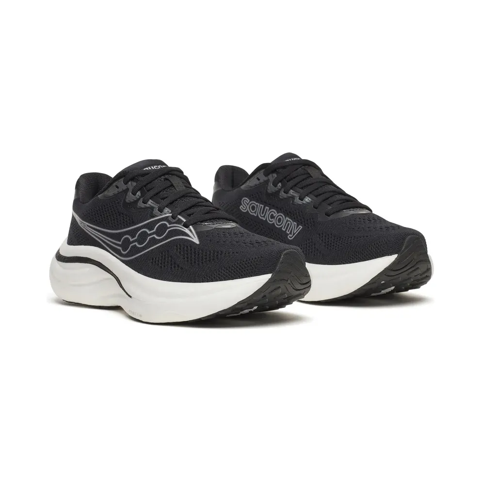 SAUCONY Ride 19 “Black / Silver” (S11055-100)