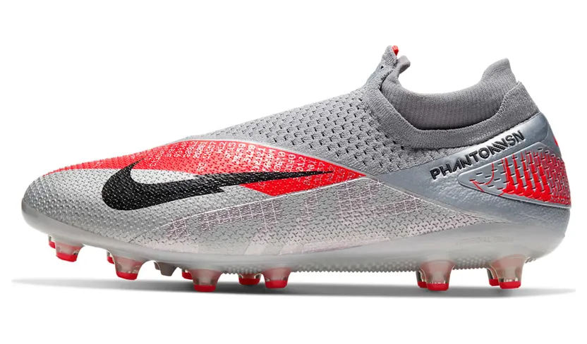 Nike Phantom Vision 2 Elite DF AG-Pro Metallic Grey Crimson (CD4160-906)