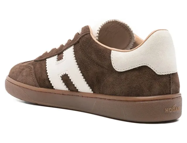 Hogan Cool Logo-patch Leather “Brown” (HXW6470FB60U HK02FJ) (3)