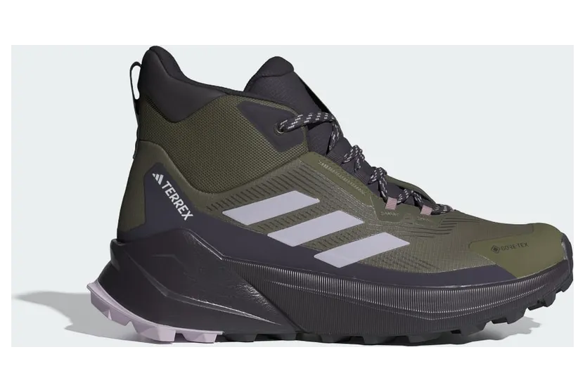 Adidas Terrex Trailmaker 2.0 Mid GORE-TEX Hiking Olive Strata / Silver Dawn / Aurora Black (IE9067)