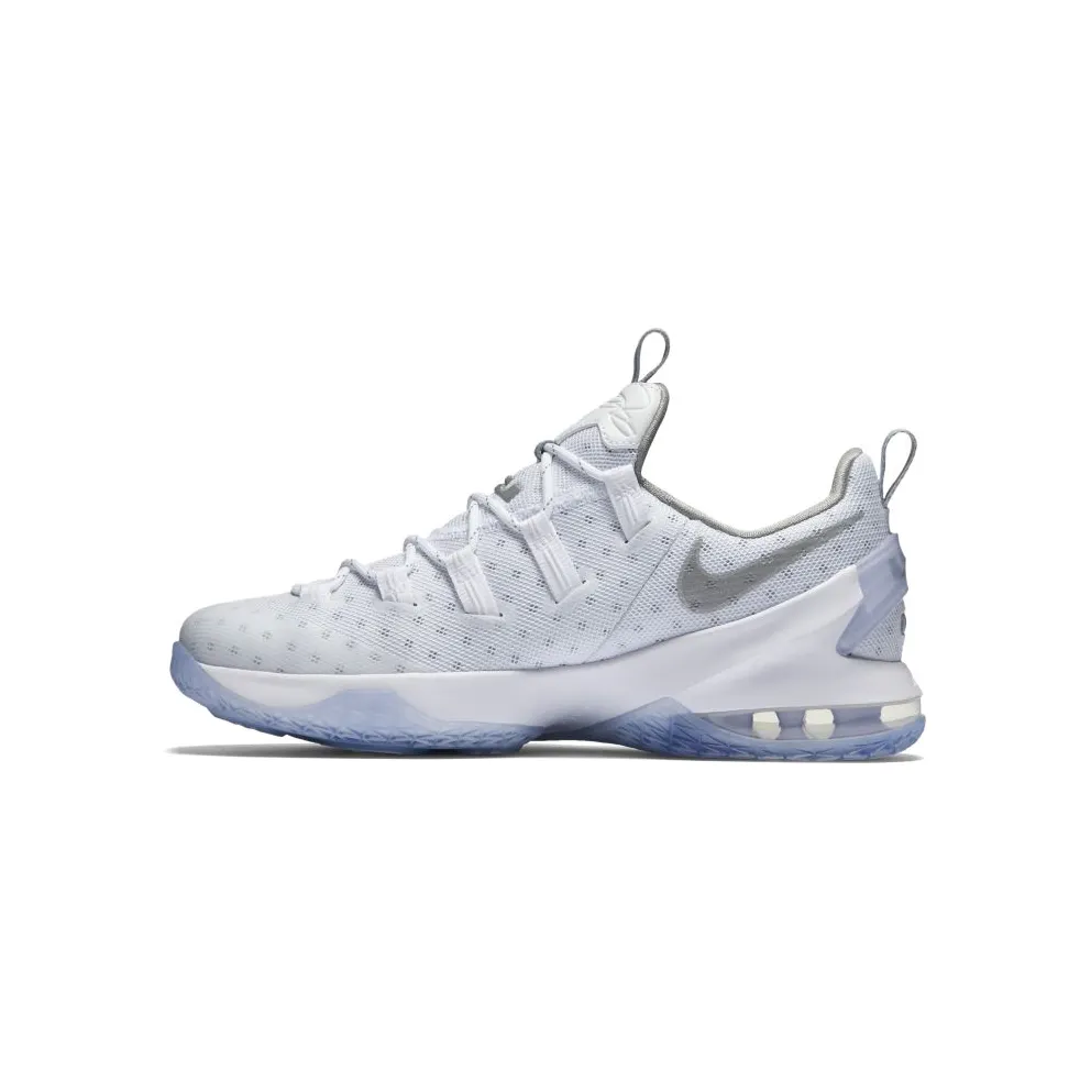 Nike LeBron 13 Low Metallic Silver White/Metallic Silver-Light Iron Ore (831925-100)