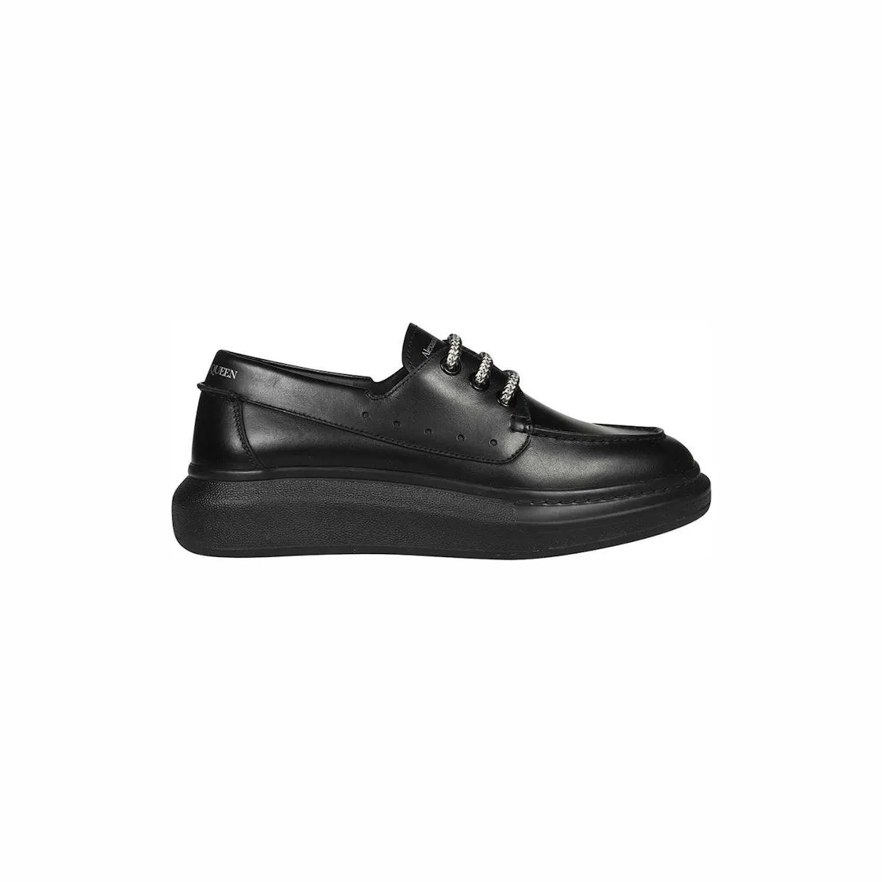 Alexander McQueen Oversized Boat Black (625195WHYF01000)