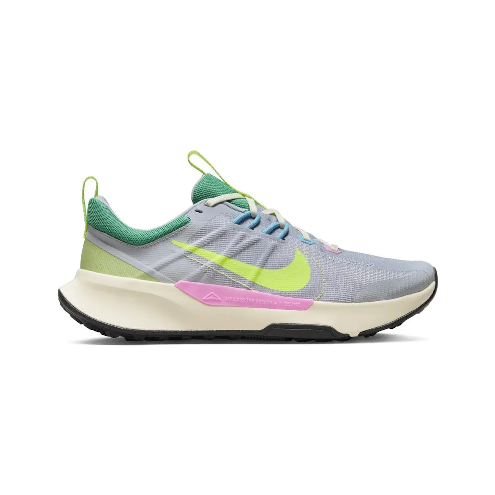 Nike Juniper Trail 2 Wolf Grey Pink Spell Stadium Green Volt (DM0822-004)