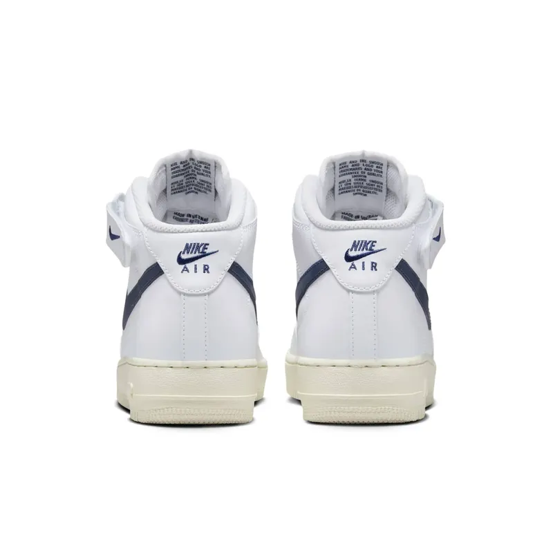 Nike Air Force 1 Mid ’07 White Midnight Navy (DD9625-105)