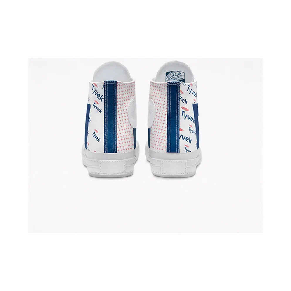 Converse Chuck 70 with Tyvek® High Top White/princess Blue/fiery Red (170061C)