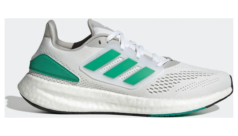 Adidas Pureboost 22 Cloud White / Court Green / Core Black (HQ8588)