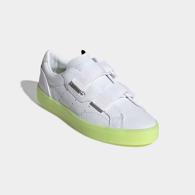 adidas Sleek S Cloud White Hi Res Yellow (W) Cloud White/Cloud White/Hi-Res Yellow (EE8279)