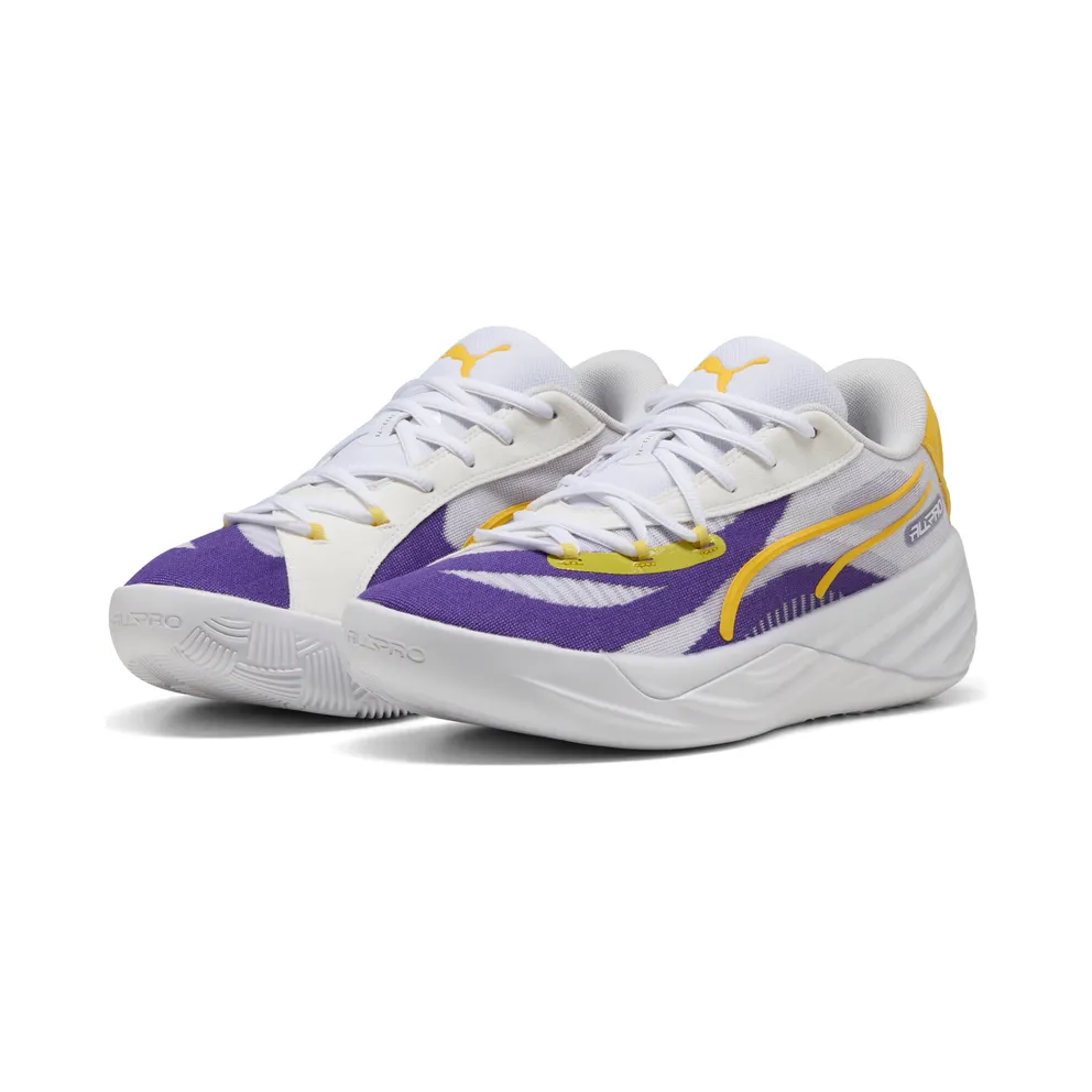 Puma All-Pro NITRO™ LA “Team Violet / Pelé Yellow” (311899_01)