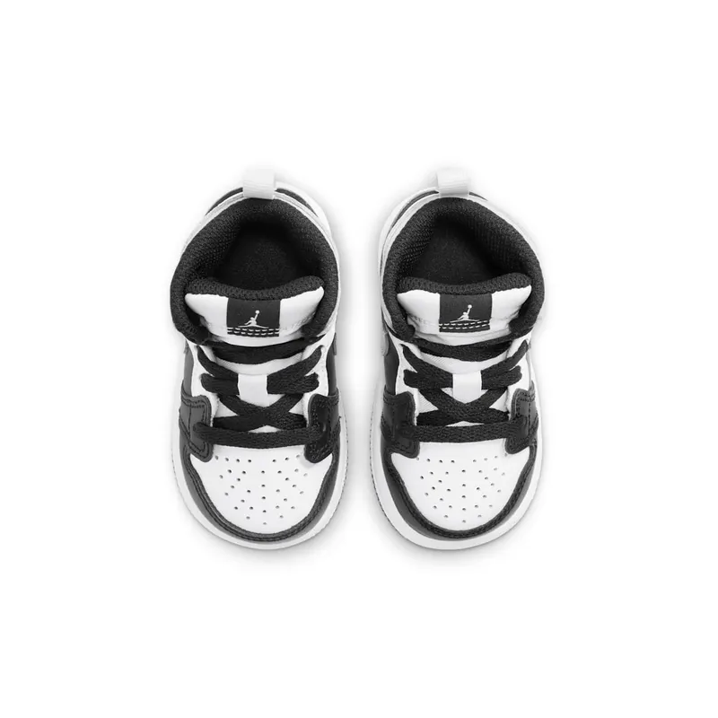 Jordan 1 Mid White Shadow (TD) Black/Medium Grey-White (640735-073)