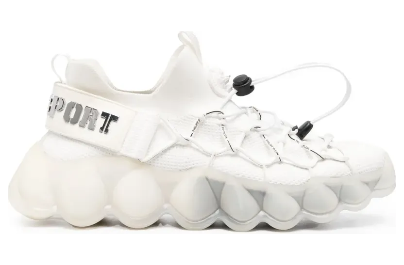 Plein Sport The Bubble Gen.X.02 Tiger Sneakers – Weiß (FACSUSC0432STE003N)