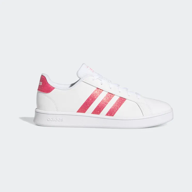 adidas Grand Court Cloud White / Real Pink / Cloud White (EG5136)