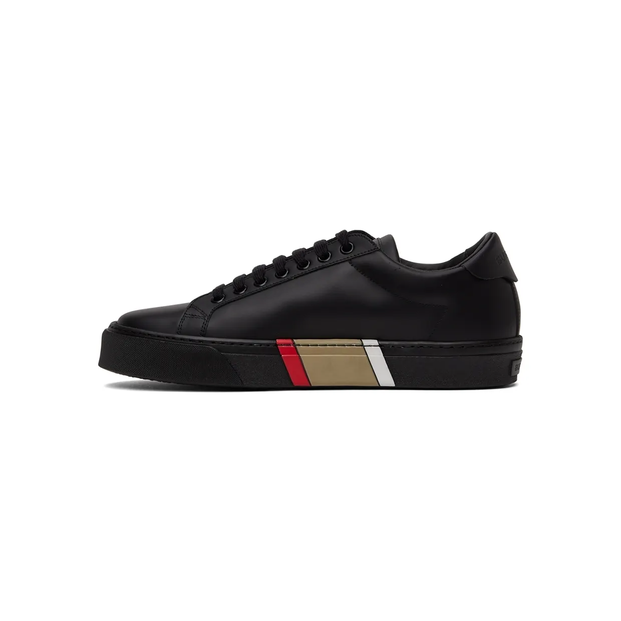Burberry Black Bio-Based Stripe Sole Sneakers (8042172) (3)