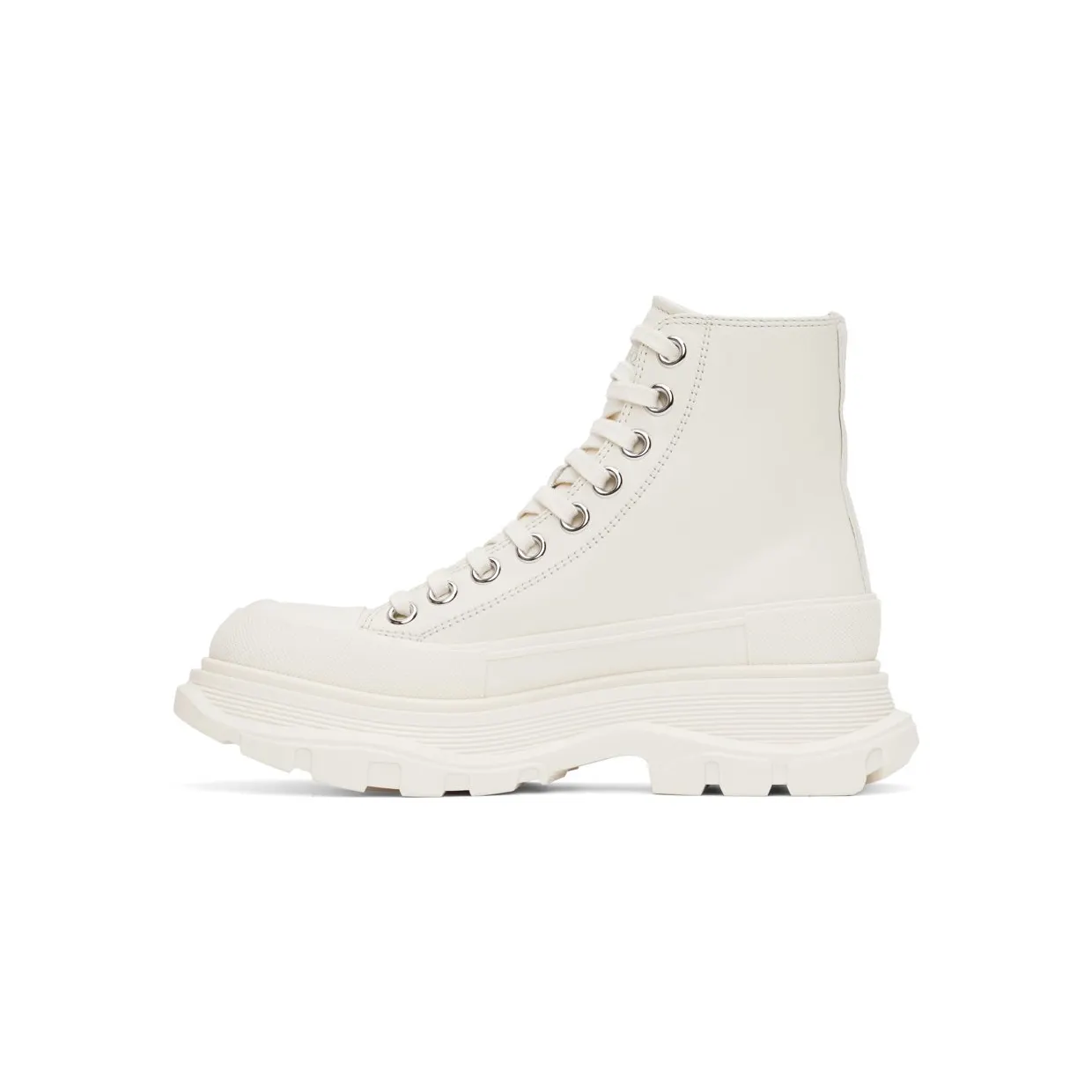 Alexander McQueen Off-White Tread Slick 7906 Hawthorn/Silver (702041WHZ62) (3)