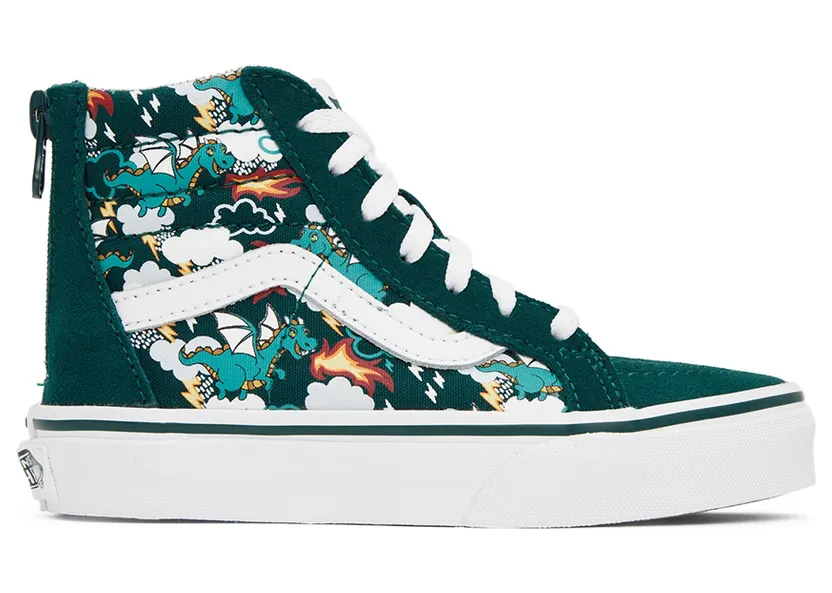 VANS Sk8-hi Zip Kinderschoenen Blauw (VN0A4BUX60Q)
