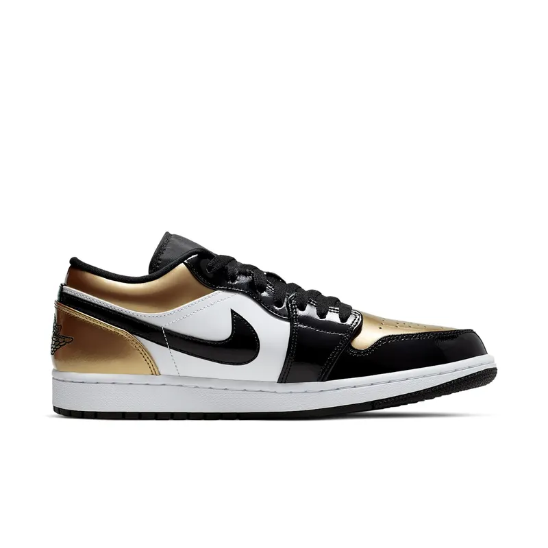 Air Jordan Nike AJ I 1 Low ‘Gold Toe’ (2019) (CQ9447-700)