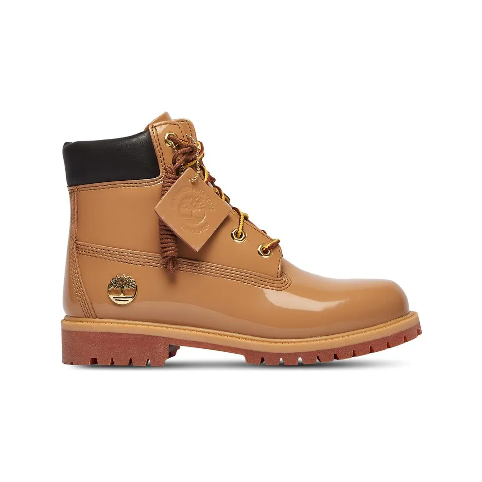Timberland 6″ Premium Waterproof Patent Boots Finch Wheat (TB0A6BET-A3K)