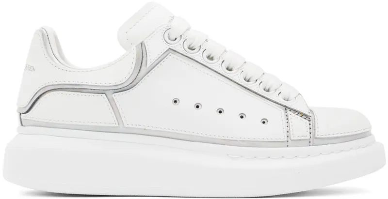 Alexander McQueen Off-White & Silver Oversized (708750WIBNV)
