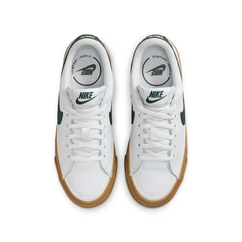 Nike Court Legacy White Gum Light Brown Anthracite Fir (DA5380-134)