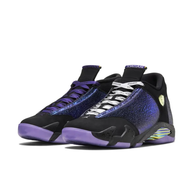 Jordan 14 Retro Doernbecher (2019) Black/Multi-Color (CV2469-001)